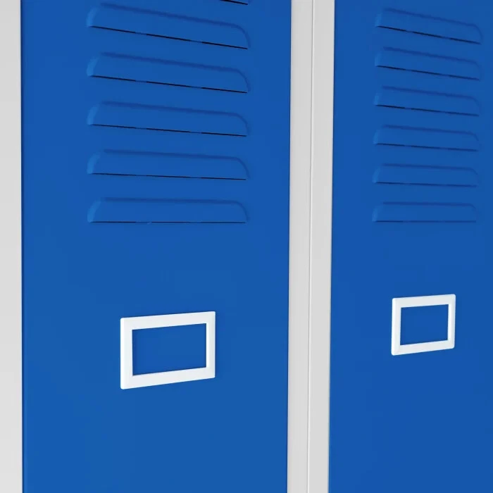 Spind Umkleidespind Doppelspind Metallschrank Umkleideschrank Metallspind Spint - Bild 2 von 4