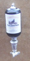 1:12 Scale Whisky Bottle In A Natural Pewter Optic Dolls House Miniature Pub Fg 1:12 Scale Whisky Bottle In A Natural Pewter Optic Dolls House Miniature Pub Fg