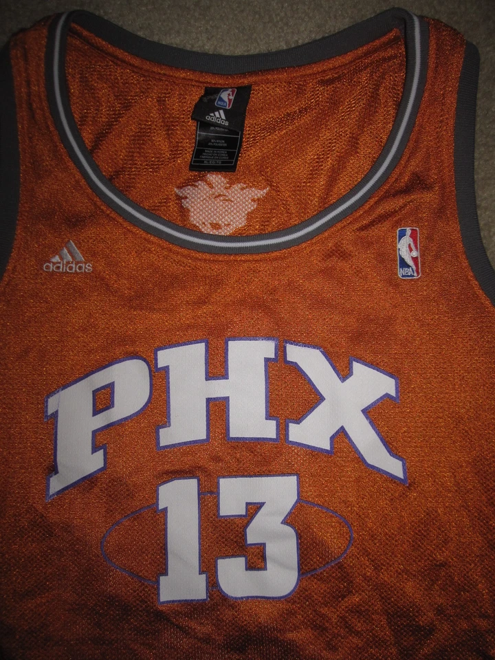 Camiseta Adidas Steve Nash #13 Phoenix Suns NBA Damas Mujeres XL Foto 2 de 3