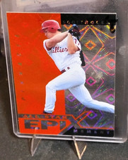 Pinnacle Scott Rolen All-Star Epix 1997 Moment Orange E11 Phillies Card