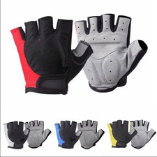 Half Finger Cycling Gloves Men Women Anti Slip MTB Bike Sports Anti Slip Gloves