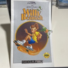 Adventures of Willy Beamish (Sega CD, 1993) Game with manual TESTED WORKS