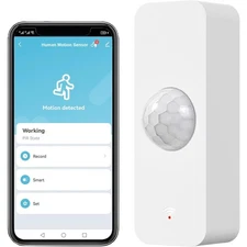 WiFi Motion Sensor - Smart Home Security Alert with Alexa Integration, 1 Pack