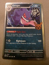 Gengar (Cosmos Holo) 057/091 Trick or Trade Booster Bundle 2024 Holo