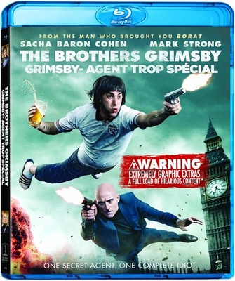 THE BROTHERS GRIMSBY (SACHA BARON COHEN) *******NEW BLU-RAY*******