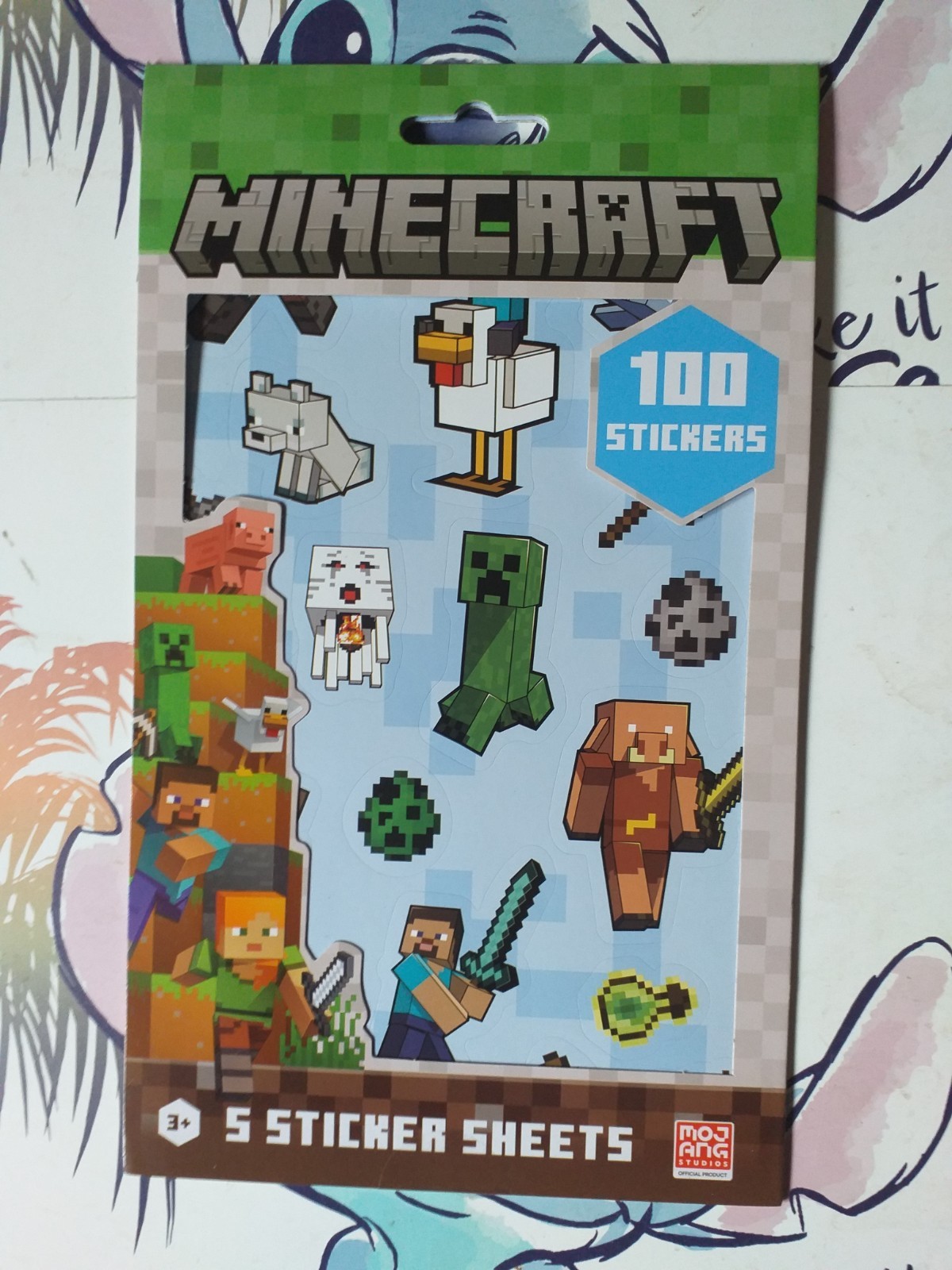 MINECRAFT 100 STICKER SET
