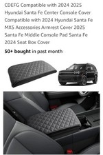Car Armrest Pad Leather Arm Rest Mat For Auto Center Console Elbow Support Pad