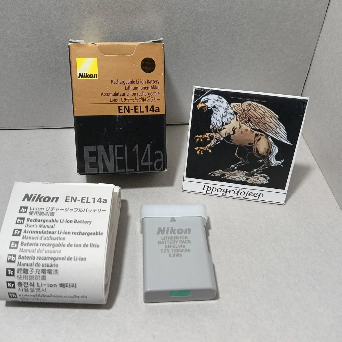 Vhbw Batteria Sostitutiva Per Nikon EN-EL1: 800mAh, 7.2V, Li-Ion Per Fotocamere Digitali DSLR - 3