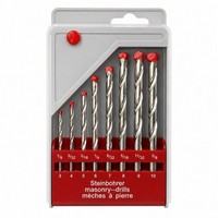Steinbohrer Set 8-Teilig: 3 / 4 / 5 / 6 / 7 / 8 / 9 / 10 Mm Betonbohrer