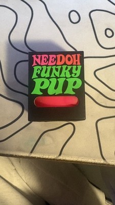 New NEEDOH Funky Pup Puppy DOG Nee Doh Stress Ball SQUISHY Fidget Toy Pink