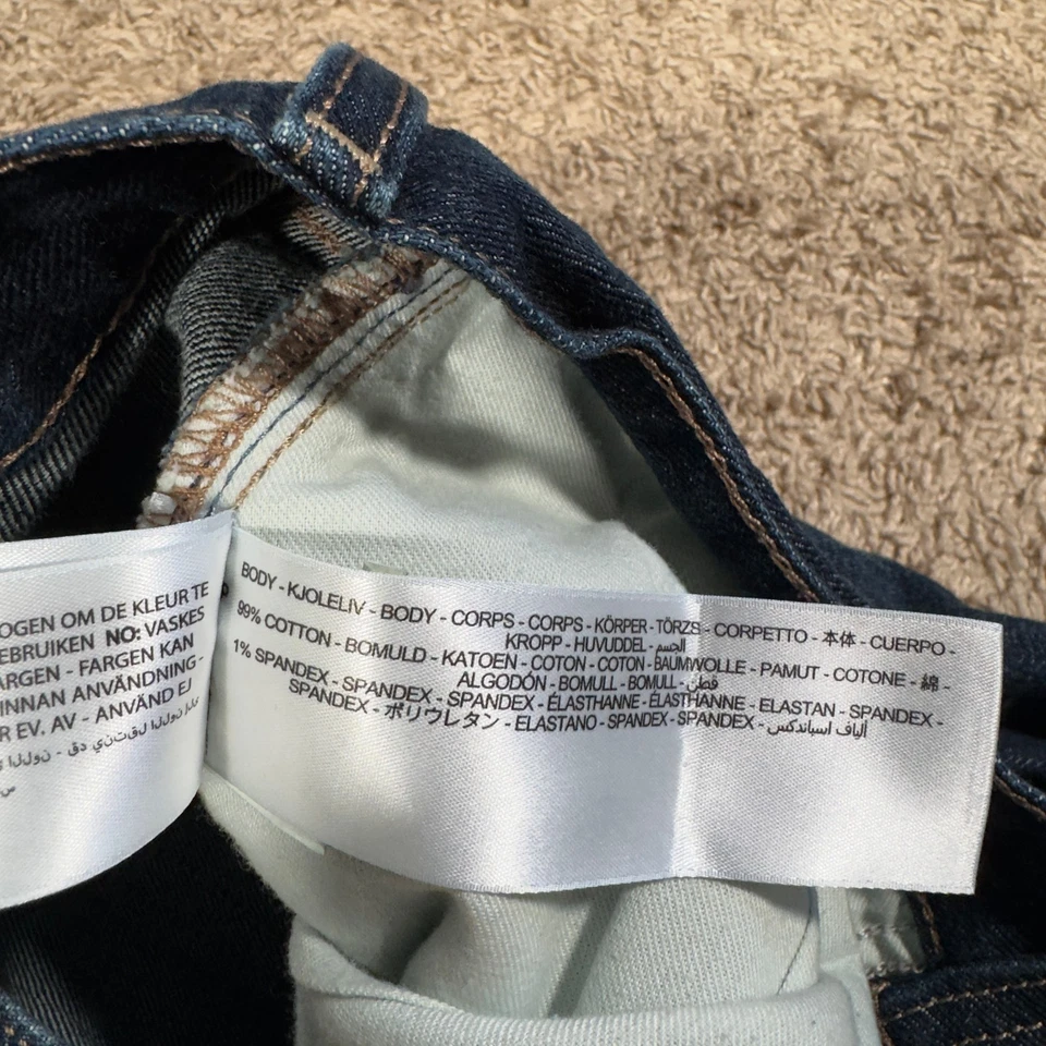 Pantalones de mezclilla Ariat M5 para hombre 32X36 azul legado ajustados pierna recta calce recto Foto 4 de 4