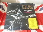 ELVIS PRESLEY IN PERSON AT THE INTERNATIONAL HOTEL RCA 2 LP PRESS  STUNNING  NM