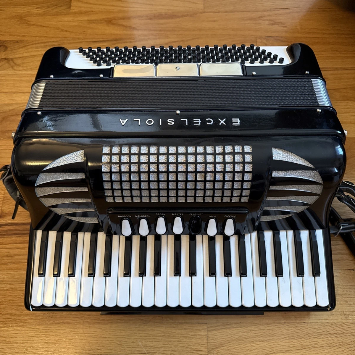 Excelsior Accordions with 120 Bass Keys and 41 Treble Keys for