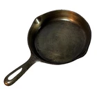 Vintage Wagner Ware 6 1/2 inch #3 Cast Iron Skillet Made in USA 6.5"