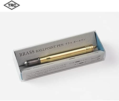 TRAVELER'S COMPANY TRC Solid Brass Ballpoint Pen Limited Card Japan 36726006 image 3