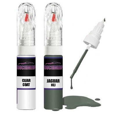 Lackstift für JAGUAR MOORLAND GREEN HEJ + Klarlack Pinsel Kratzer Fix Kit
