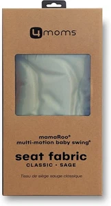 4moms Tissu de siège supplémentaire Sage Limited Edition Convient à MamaRoo 1046 Balançoire de bébé