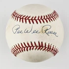 Pee Wee Reese Signed Baseball. JSA. Brooklyn Dodgers Hall of Famer