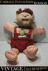 Cabbage Patch Kids Coleco 1985 Koosas Striped Cat Kitty Doll w/ Original Clothes