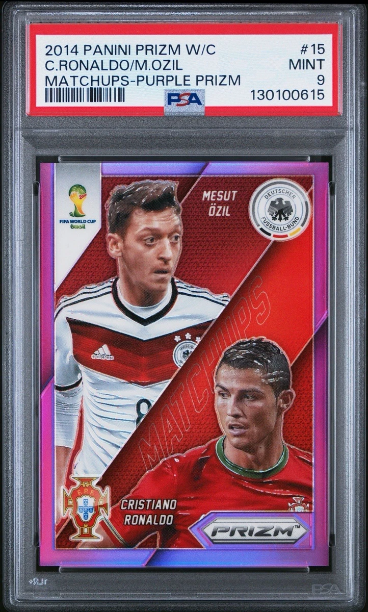 Panini Prizm World Cup 2014 エジル&ロナウド Cristiano Ronaldo's