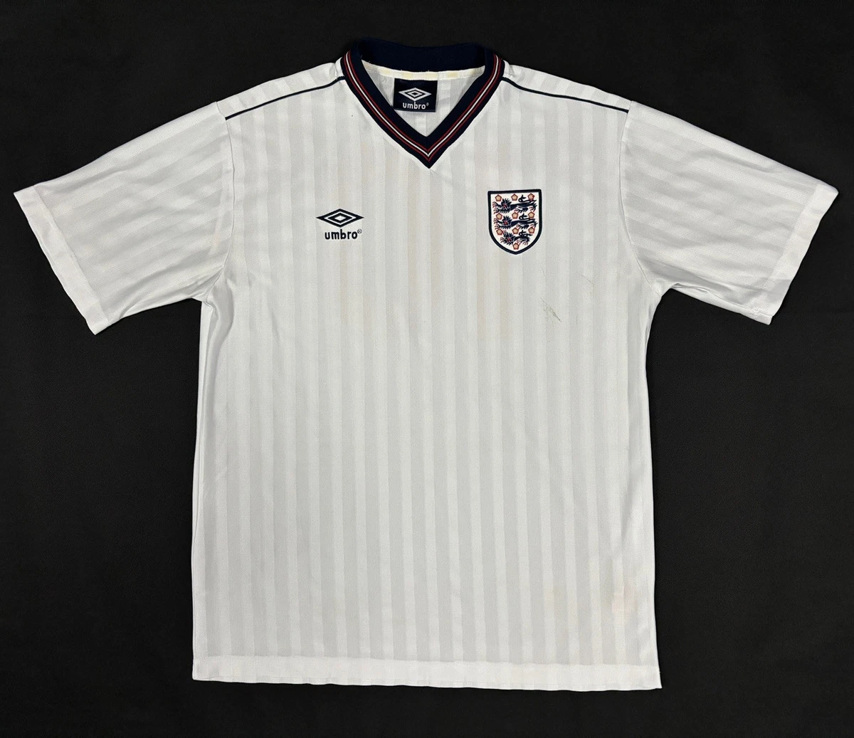 Umbro England Football Shirt Medium BNWT 1986 Replica Mexico 10 Lineker