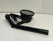 Escualo Black Diving Snorkeling Mask, Made In Mexico, Used