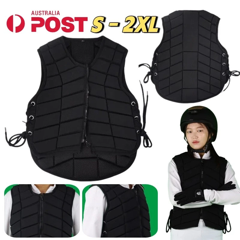 Kid Unisex Equestrian Vest Horse Riding Training Waistcoat Body Protector Safety
