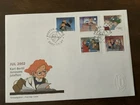 Sweden 2002 #2448,2449a-d Christmas - FDC