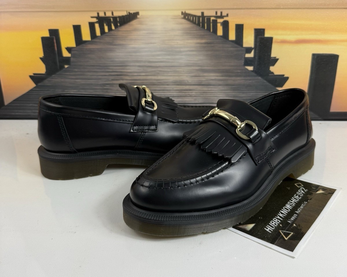 Dr. Martens Adrian Snaffle Smooth Leather Kiltie Black  display picture 2