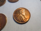 1949-D Lincoln Wheat Cent - RED AU Beautiful - Free Shipping