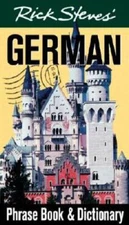Rick Steves German Phrase Book and Dictionary - Paperback - GOOD