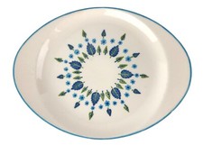 Marcrest Swiss Alpine Chalet Small Oval Serving Platter 8.5 x 6.75"