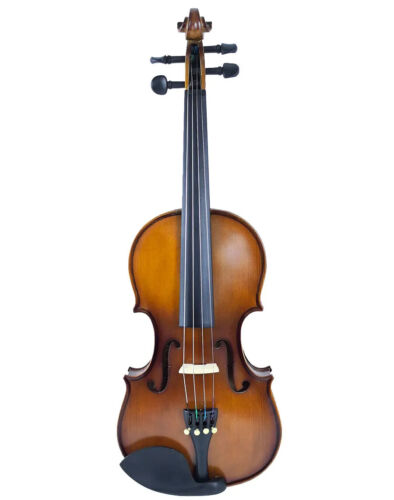 Violin Nature Spruce Wood 1/4 Maple Side With Case
