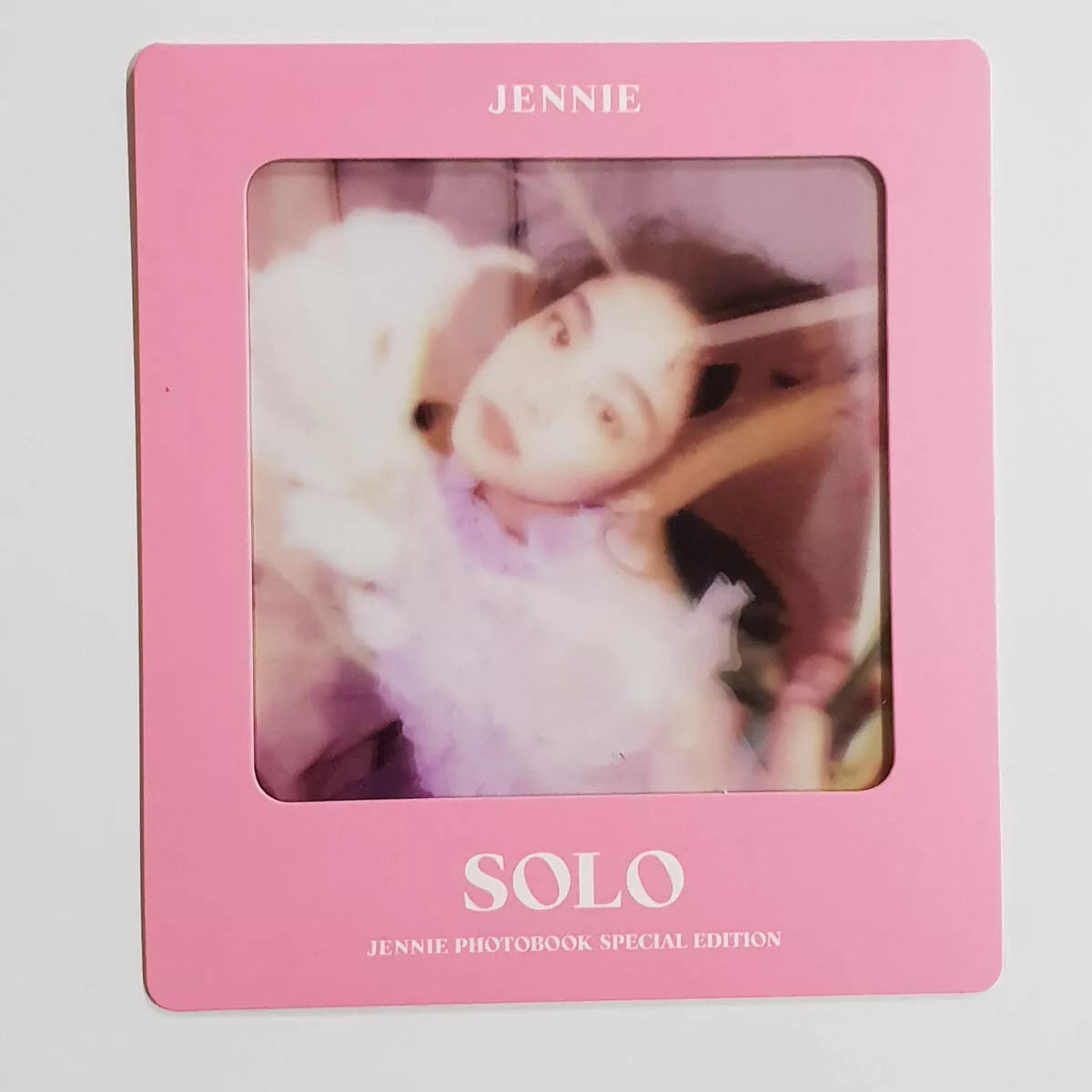 Jennie Official Photocard 1st Album Solo Special Edition Photobook Blackpink