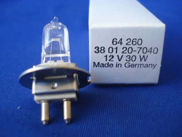 Osram 64260 Scientific Medical Light Bulb 12V 30W PG22 optics Microscop lamp