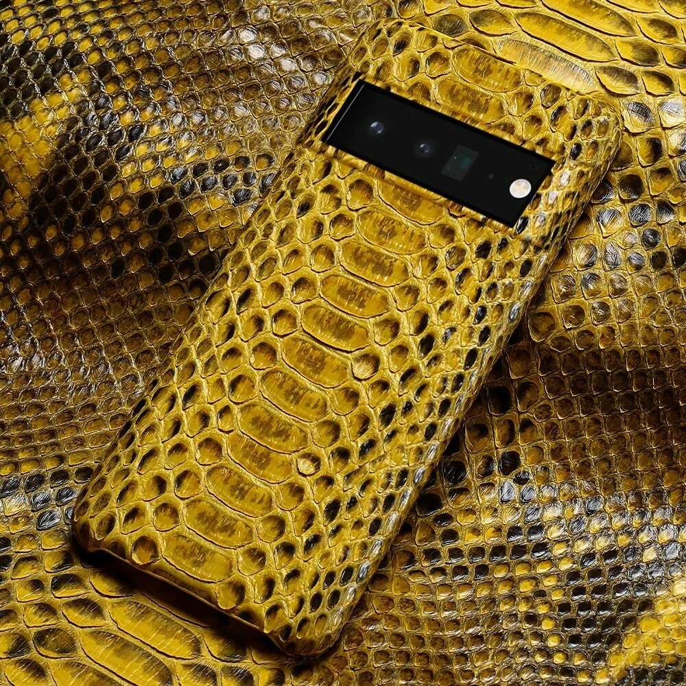 Gucci Gold Snake Google Pixel 7 Clear Case