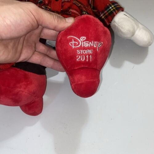 Disney Store Exclusive 2011 Minnie Mouse Holiday Christmas 18” Plush Doll Toy - Picture 2 of 9
