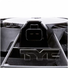 Dual Radiator and Condenser Fan Assembly TYC 622520 fits 2009-2015 Dodge Journey