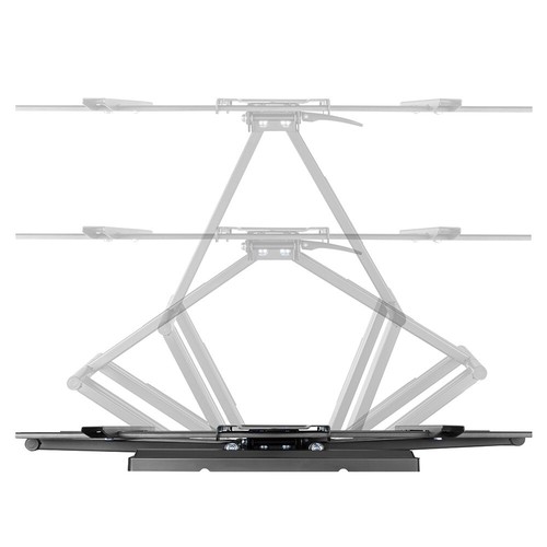 Royal Mounts™ Full-Motion, Dual-Arm Articulating Mount for 43″–100″ TVs (Black) - Picture 4 of 10