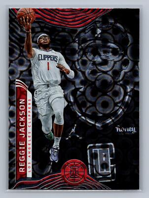 Reggie Jackson 2021-22 Panini Illusions Asia Los Angeles Clippers #113