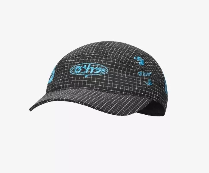 BRAND NEW x Nike Cap HAT Black DO9397-010 Check Virgil | eBay