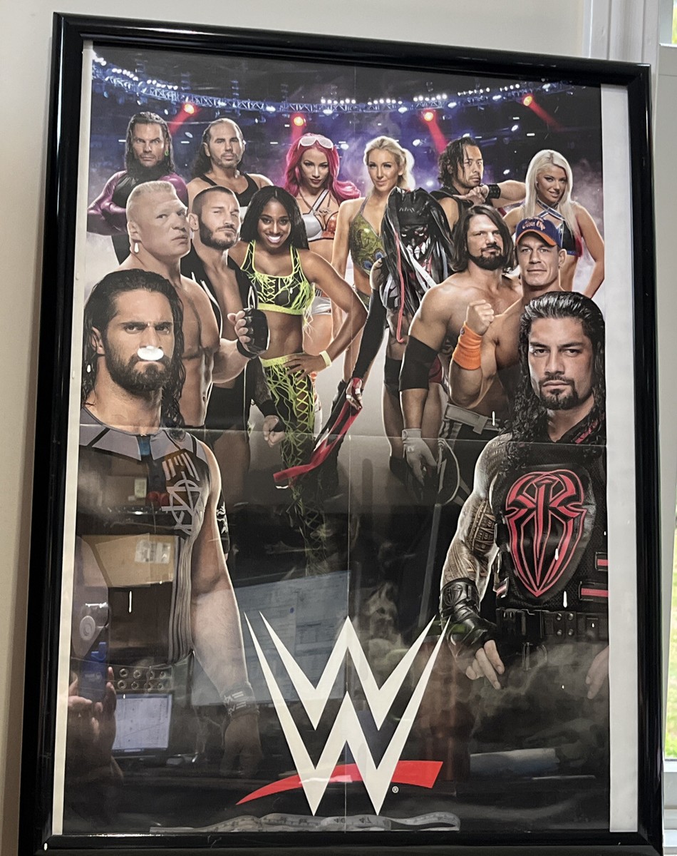 WWE POSTER 16x24 Framed | eBay