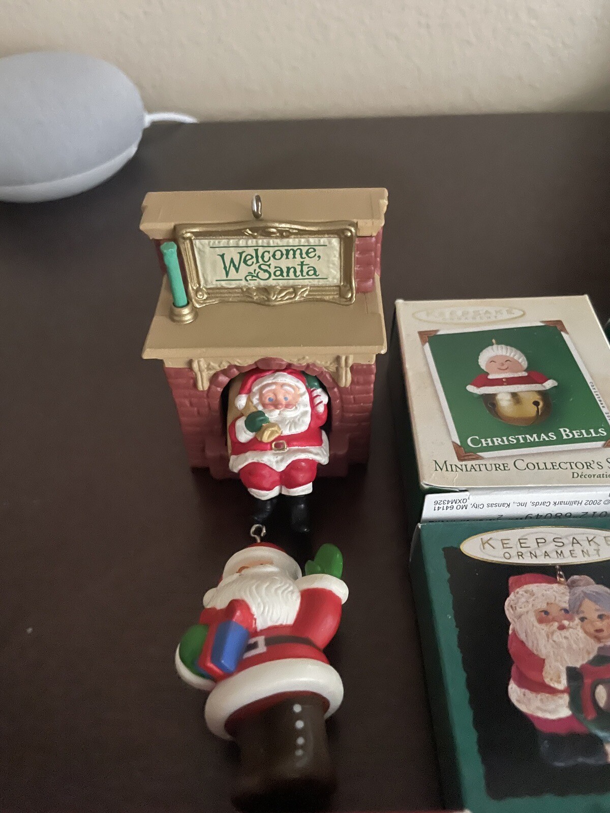 Lot of Santa & Mrs Claus Hallmark Ornaments eBay