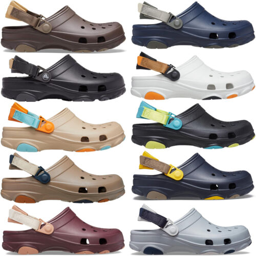 Mens Crocs Classic All Terrain Clogs Rugged Comfort Adventure Sandals - Picture 1 of 14