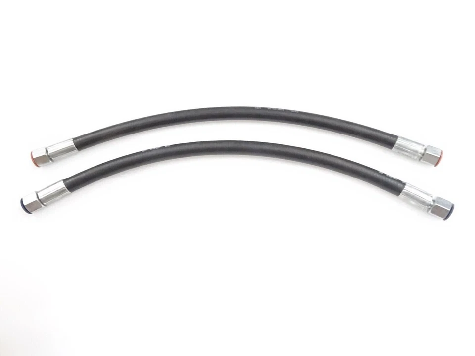 JCB Parts Hose 3/8" BSP x 500 MM Set of 2 Pcs (parts no. 612/00100) #22D29 - Image 2 of 4