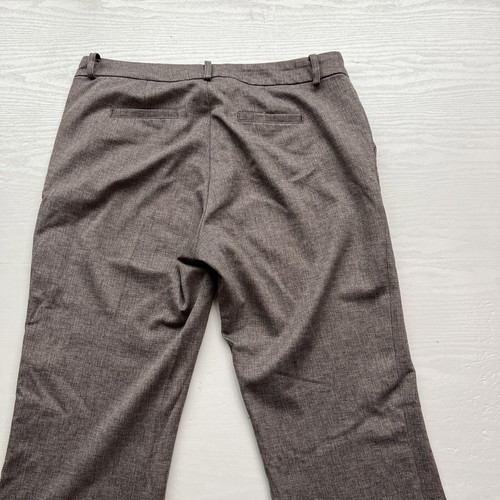 Kut From The Kloth Bootcut Work Pants Womens 10 Brown Full Length - Picture 13 of 17