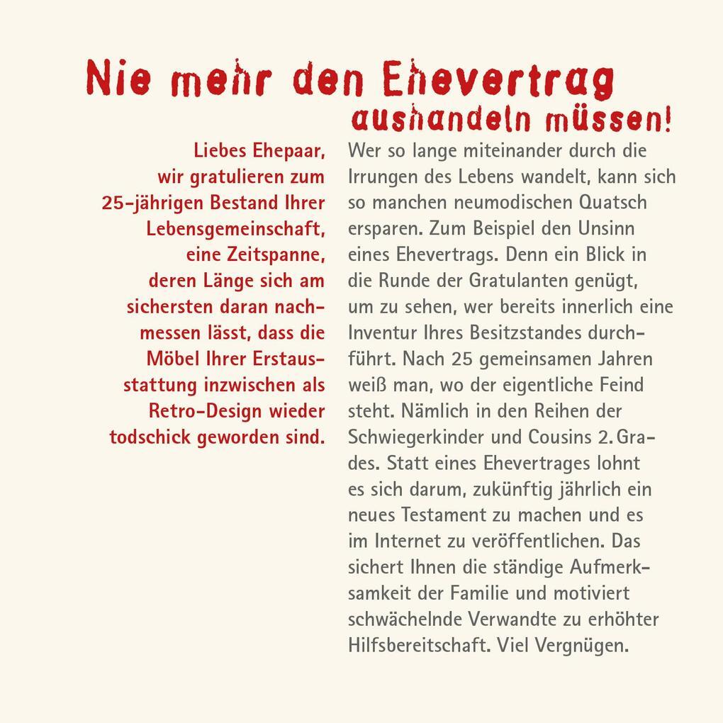 Thumbnail - Geschafft: Endlich Silberhochzeit | Michael Kernbach | 2012 | Deutsch