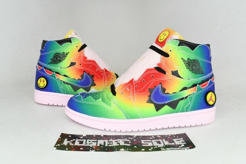 Nike Air Jordan 1 Retro J Balvin Style # DC3481-900 Size 5 | eBay