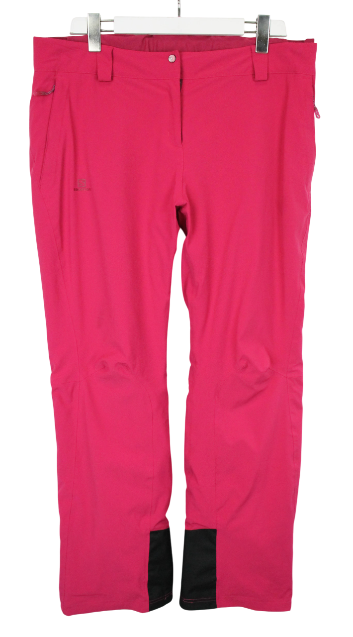 Salomon AdvancedSkin Dry 10K Neve Pantaloni Donna XL Sci Neve Stivaletti Rosa
