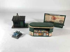 Wardie Master Models #14 Bookstall Kiosk Cabin Bikes OO Gauge British Made Lot